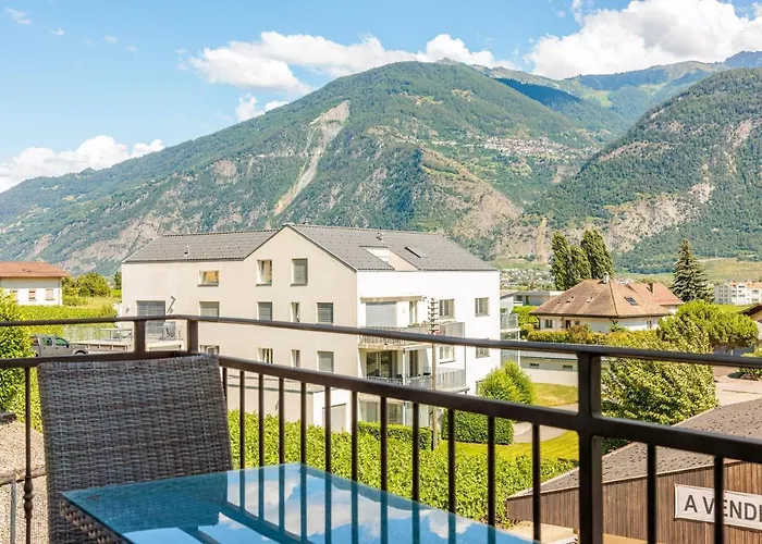 Villa Mitoyenne Proche Des Bains Saillon