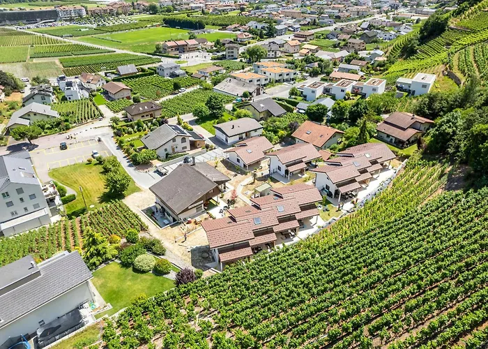 Villa Mitoyenne Proche Des Bains Saillon